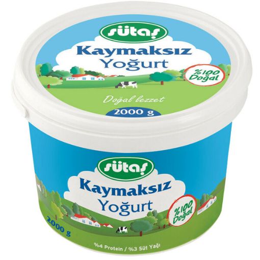 SUTAS 2000GR YOGURT KAYMAKSIZ. ürün görseli