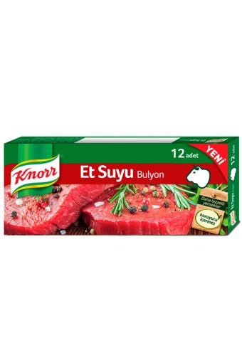 KNORR BULYON 6LT ET 12ADET. ürün görseli