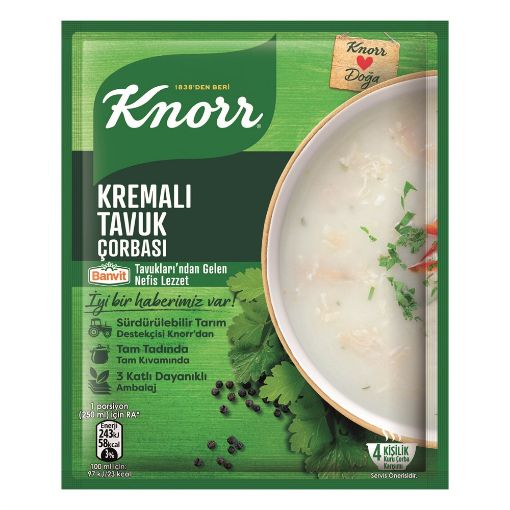 KNORR CORBA KREMALI TAVUK 65GR. ürün görseli