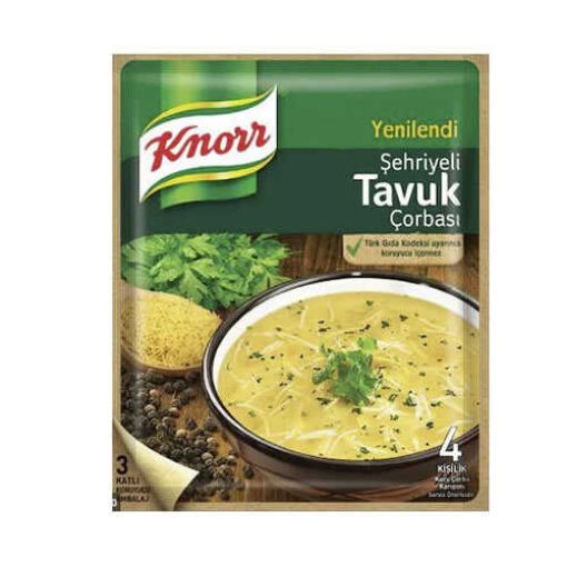 KNORR CORBA SEHRIYELI TAVUK 51GR. ürün görseli