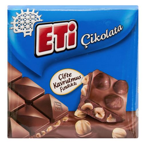 ETI CIKOLATA KARE 60GR FINDIKLI. ürün görseli