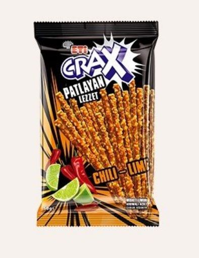 ETI CRAX PATLAYAN LEZZET CHILI-LIME 50GR. ürün görseli