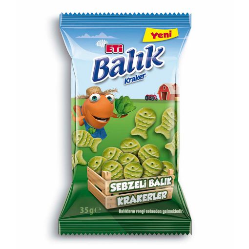 ETI BALIK  KRAKER MISIRLI 40GR. ürün görseli