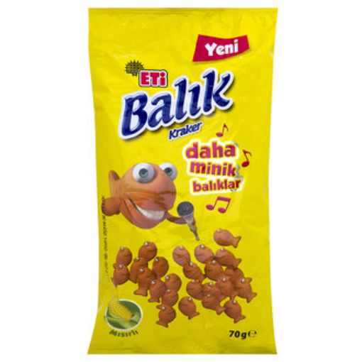 ETI BALIK  KRAKER MISIRLI 70GR. ürün görseli