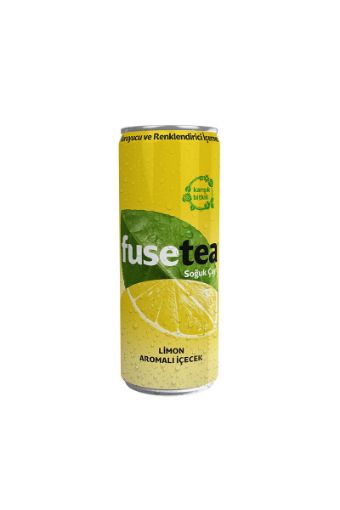 FUSE TEA CAN 330ML LIMON. ürün görseli
