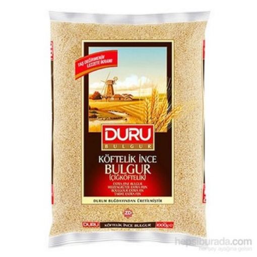 DURU BULGUR 1KG CIG KOFTELIK. ürün görseli