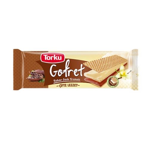 TORKU 142GR GOFRET KAKAO VANILYA. ürün görseli