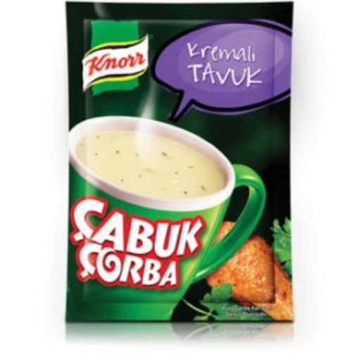 KNORR CABUK CORBA KITIRLI KREMALI TAVUK 18GR. ürün görseli