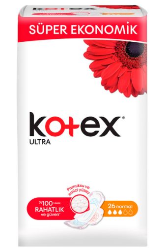 KOTEX ULTRA QUADRO EKO PAKET 22LI NORMAL. ürün görseli