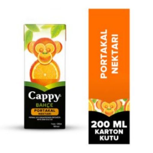 CAPPY 200ML PORTAKAL. ürün görseli